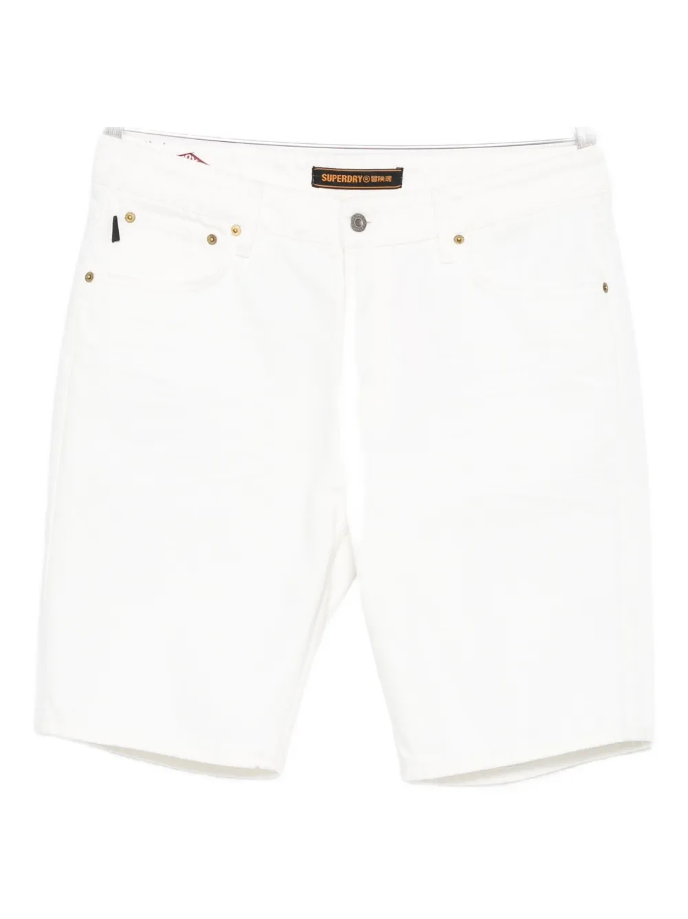 Superdry denim shorts | White | Image 1