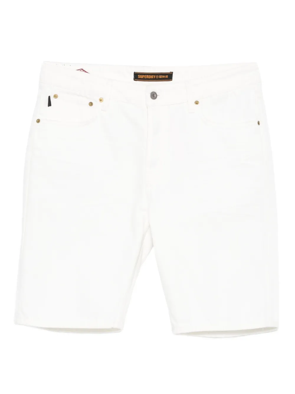 Superdry denim shorts | White | Image 1