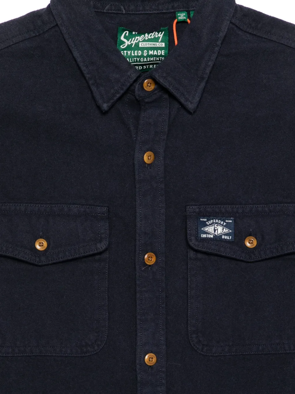 Superdry Corduroy Shirt In Blue