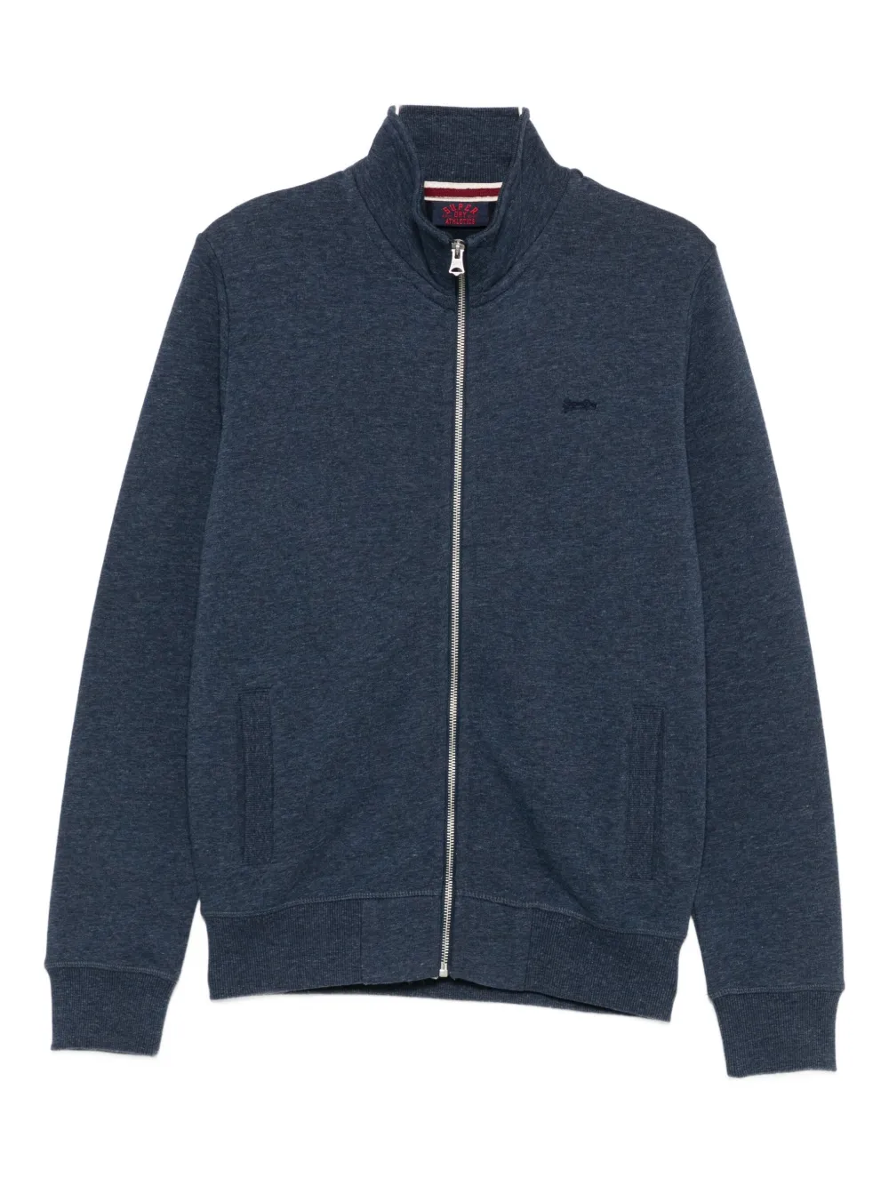 Superdry Mock-neck Sweatshirt In Blue