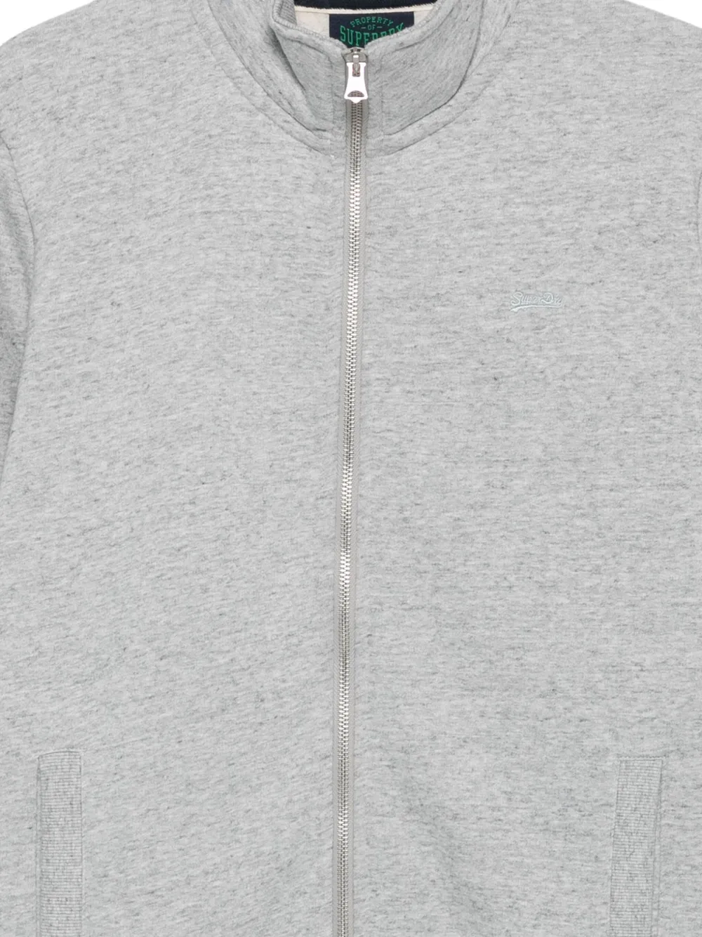 Superdry Sweater met rits Grijs
