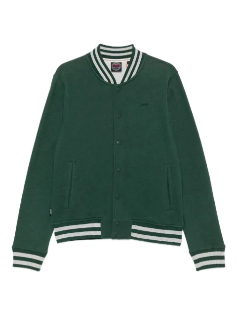 Superdry striped bomber jacket