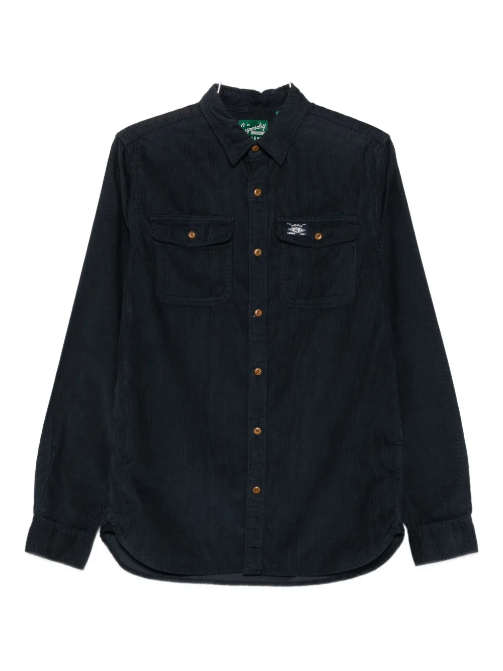 Superdry camisa de pana | azul | Image 1