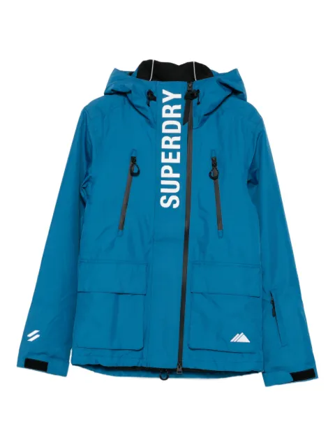 Superdry zip-up hooded jacket