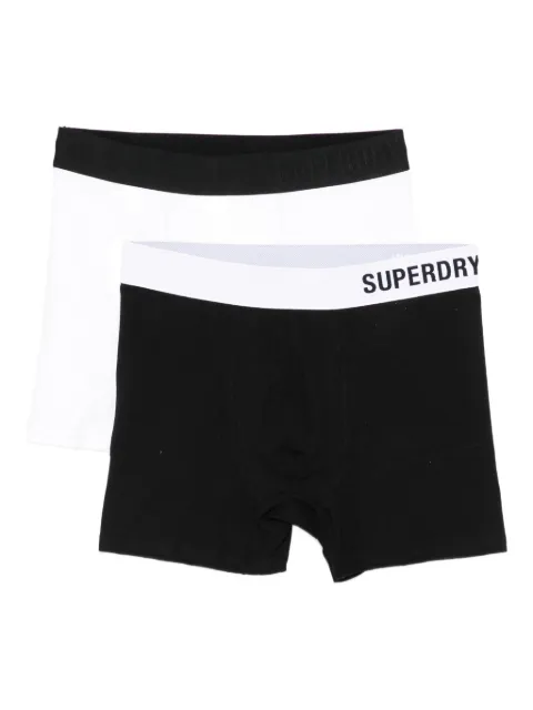 Superdry logo-waistband boxer set