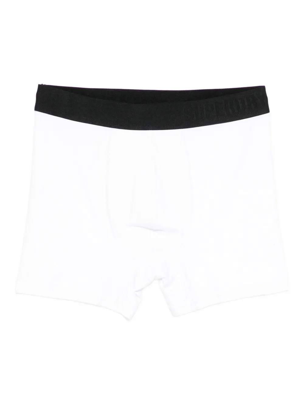 Superdry Logo-waistband Boxer Set In Black