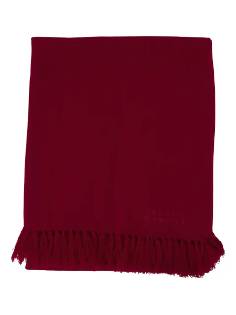 ISABEL MARANT foulard fin à franges