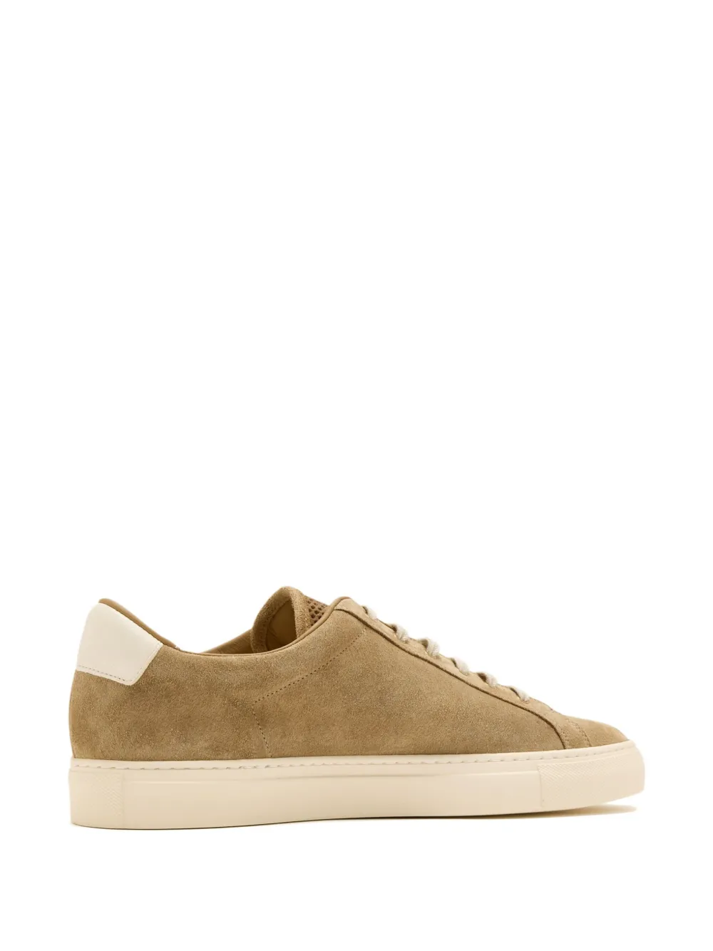 Common Projects Suede Panelled Sneakers In Brown