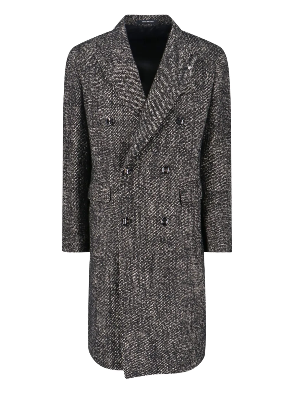 Tagliatore virgin wool-blend coat | Black | Image 1