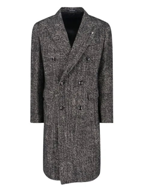 Tagliatore virgin wool-blend coat