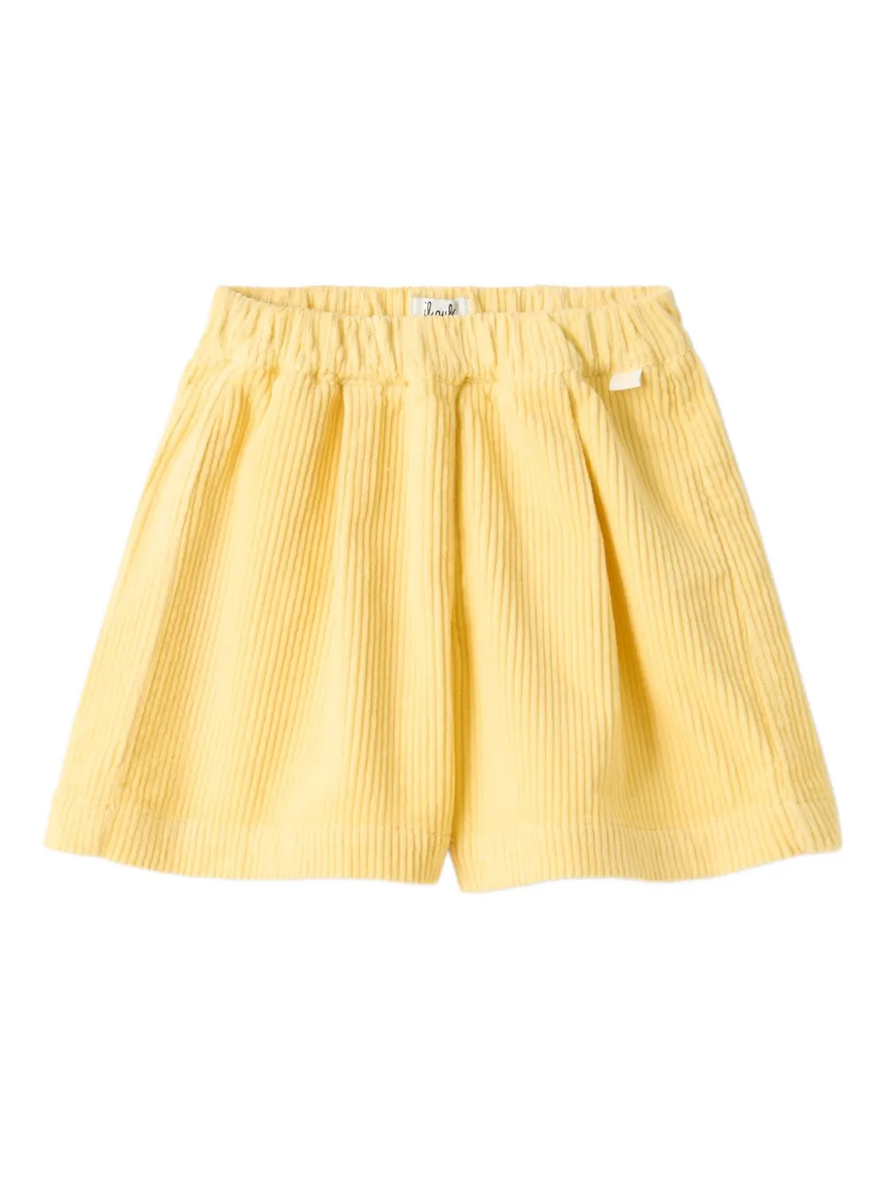 Il Gufo corduroy elasticated shorts | Yellow | Image 1