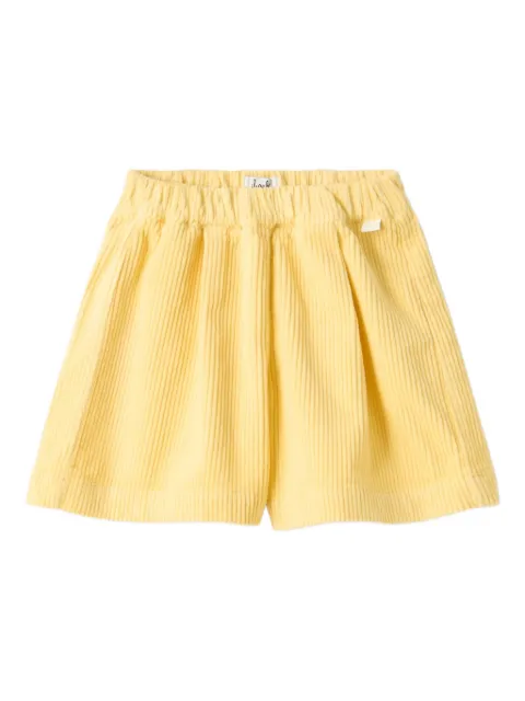 Il Gufo corduroy elasticated shorts