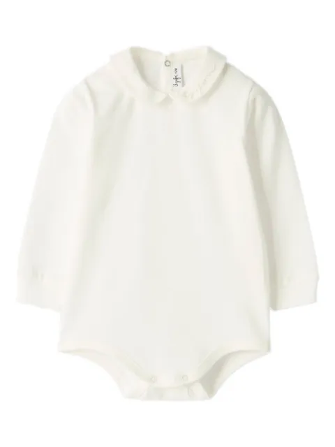 Il Gufo logo-embroidered bodysuit