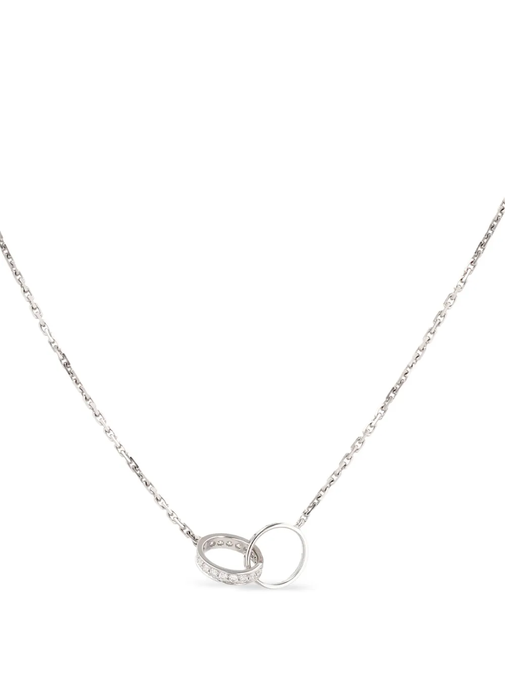 Cartier 2020s white gold diamond necklace | Silver | Image 1