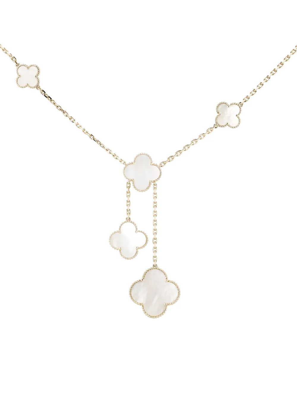 Van Cleef & Arpels Pre-Owned 2000s yellow gold mother-of-pearl Van Cleef & Arpels Pre-Owned 2000s yellow gold mother-of-pearl