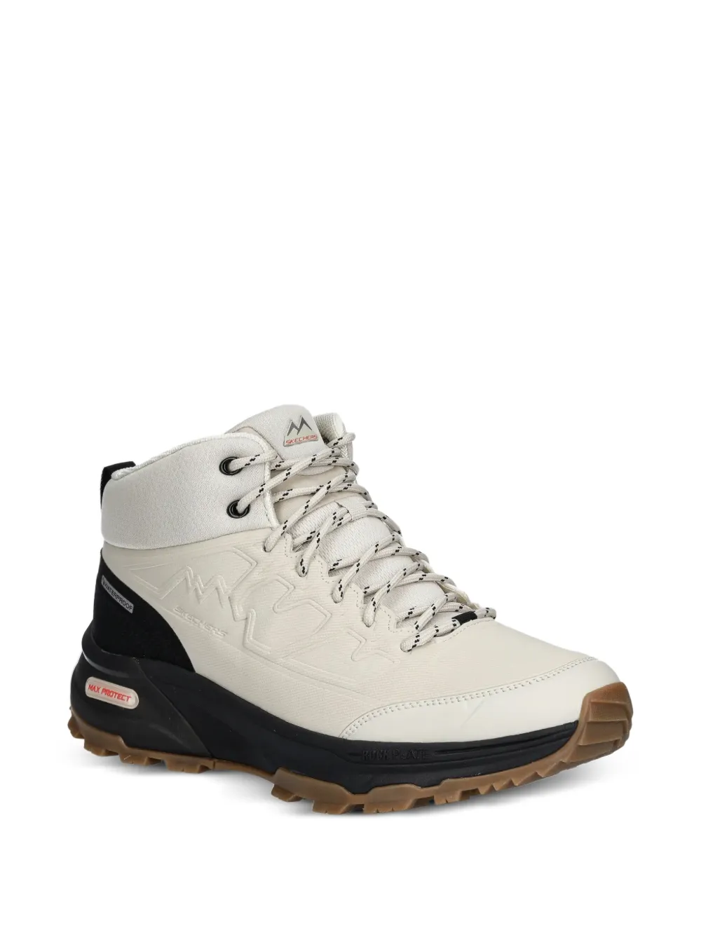 Skechers waterproof high-top sneakers Beige