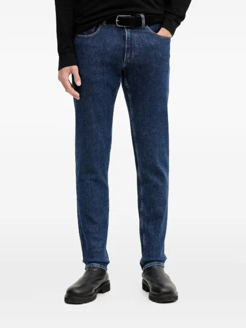 Trussardi Close belt straight-leg jeans