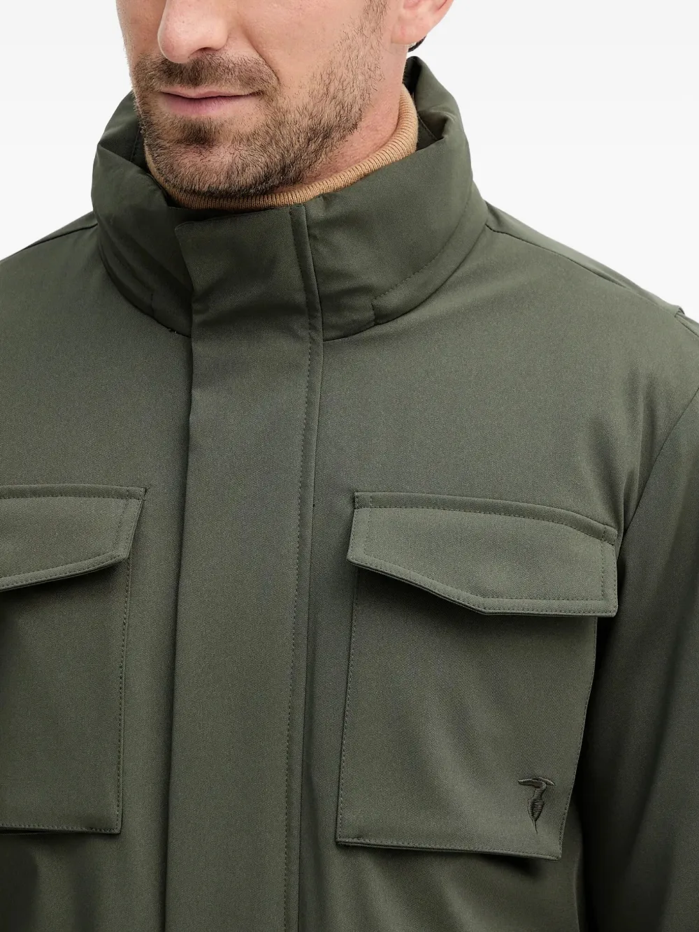 Trussardi Field jack met zak Groen