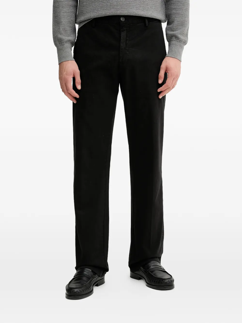 Trussardi buttoned trousers - Nero