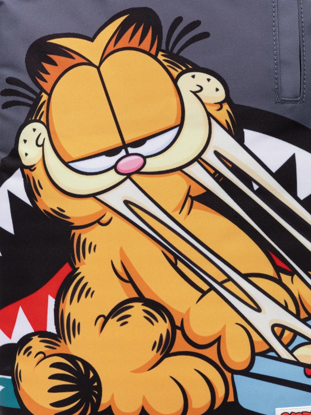 Sprayground Garfield-print Backpack In Gray