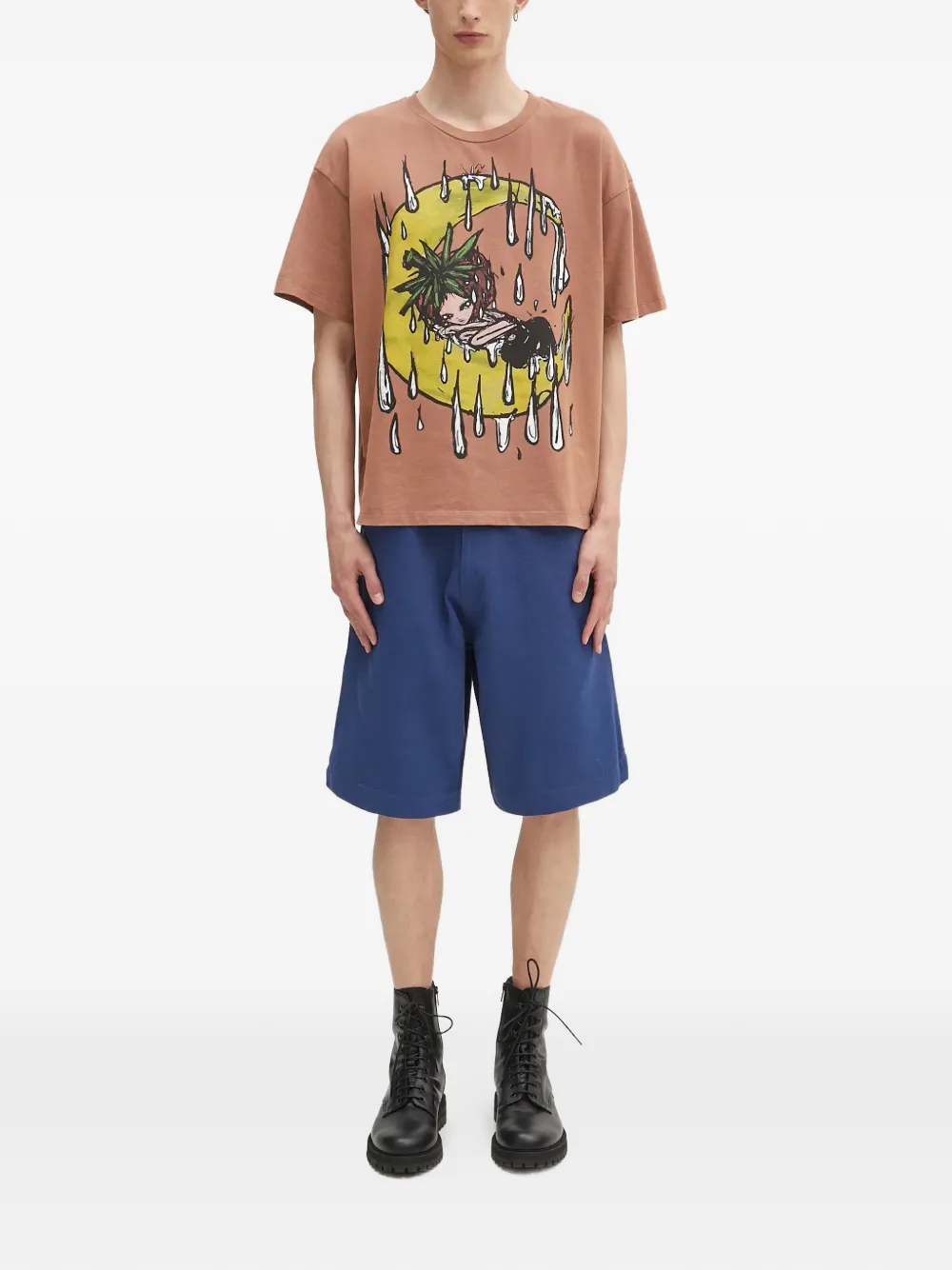 Sky High Farm Shorts met zak Blauw