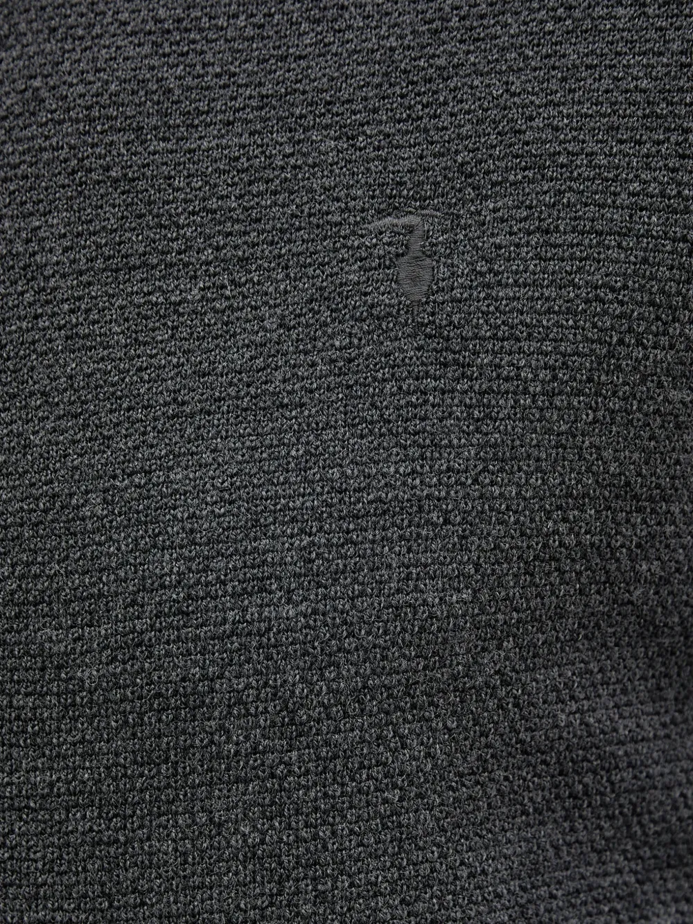 Trussardi Trui met ronde hals en textuur Grijs