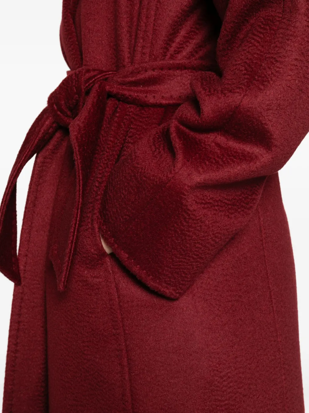 Max Mara Jas met gekerfde revers Rood