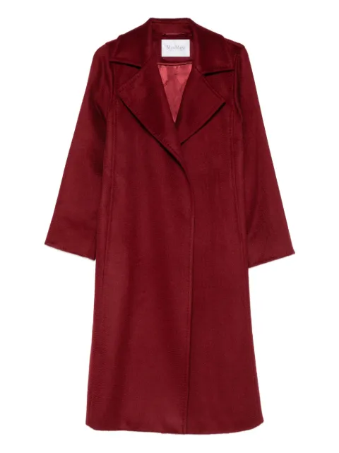 Max Mara notched-lapel coat 