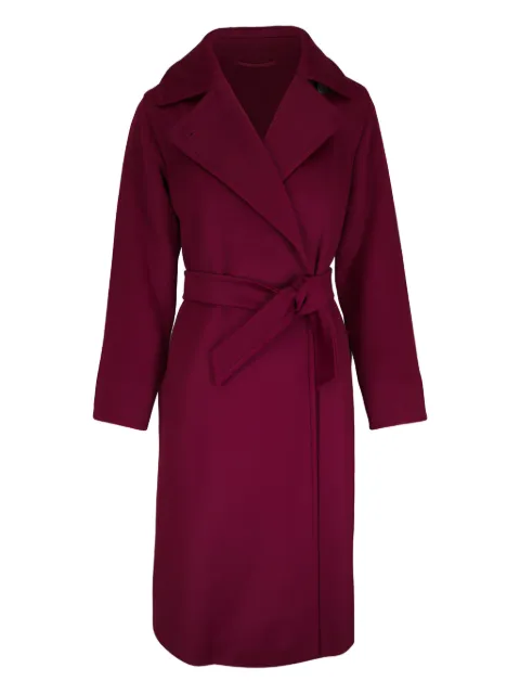 Max Mara notched-lapel coat 