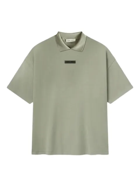 FEAR OF GOD ESSENTIALS logo-plaque T-shirt