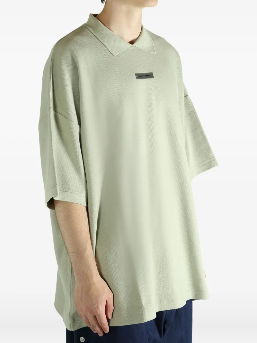 FEAR OF GOD ESSENTIALS T-shirt met logoplakkaat Beige