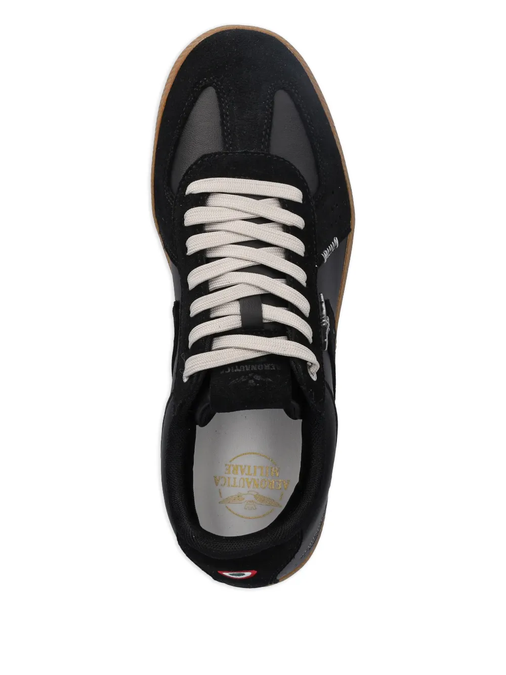 Aeronautica Militare Sneakers met logo Zwart