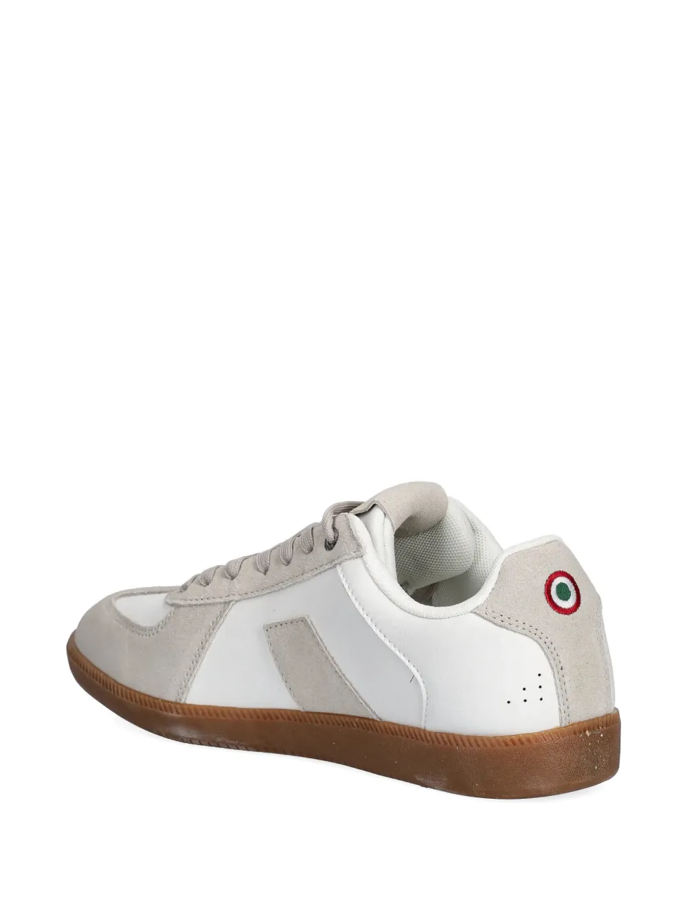 Aeronautica Militare Sneakers met logo-applicatie Wit