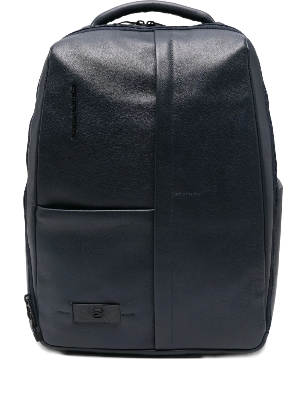PIQUADRO mochila con parche del logo | azul | Image 1