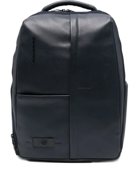 PIQUADRO mochila con parche del logo
