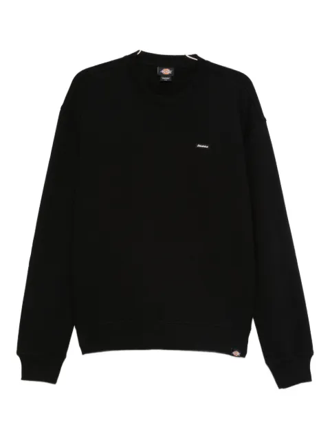 DICKIES logo-patch crew-neck sweatshirt