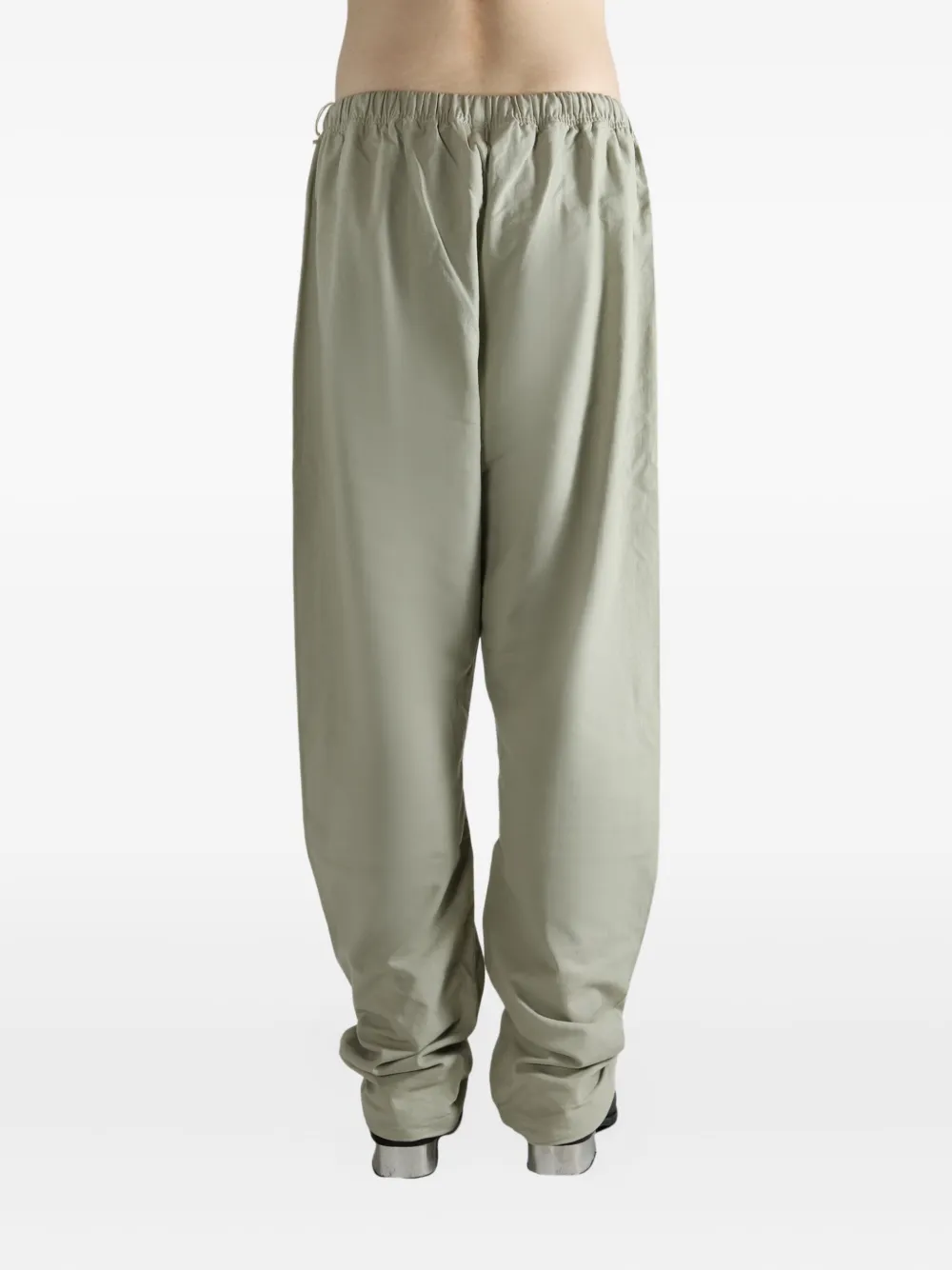 Essentials Oxford Drawstring-waist Track Pants In Neutral