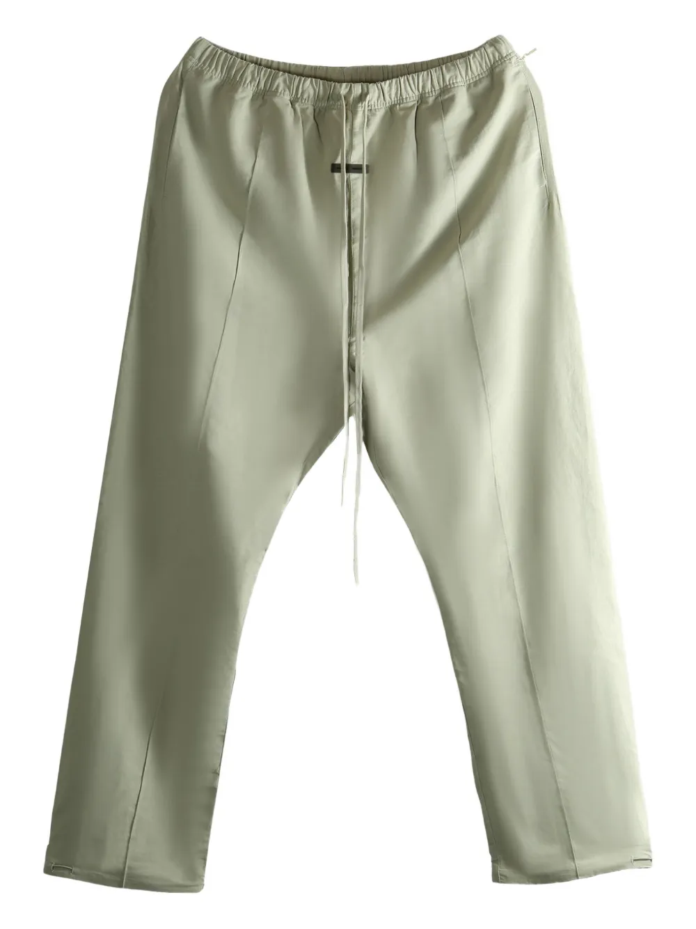 Essentials Oxford Drawstring-waist Track Pants In Neutral