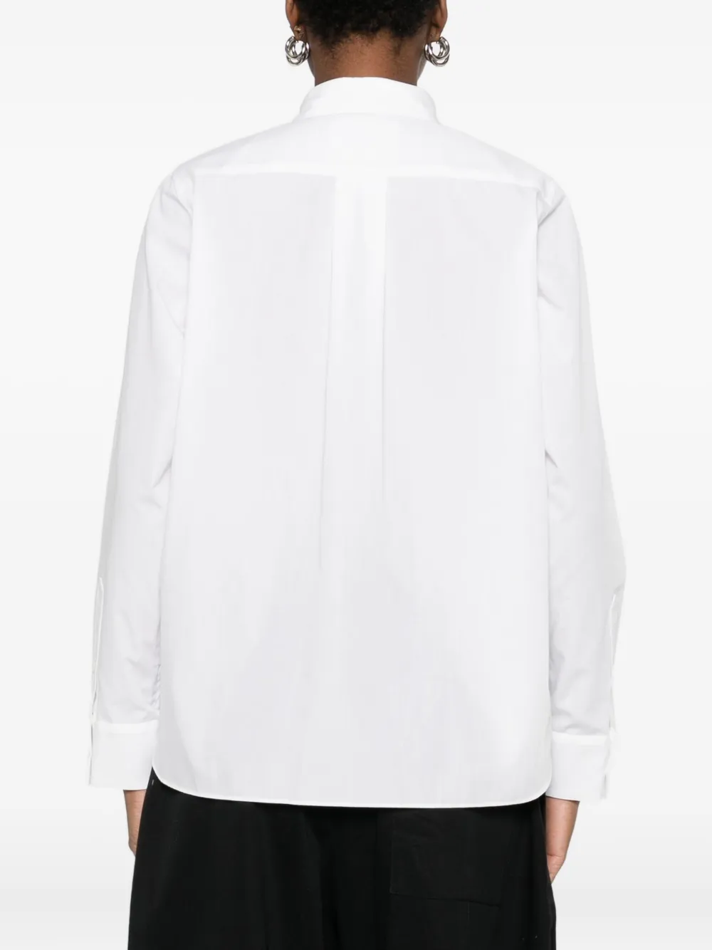 sacai Katoenen blouse Wit