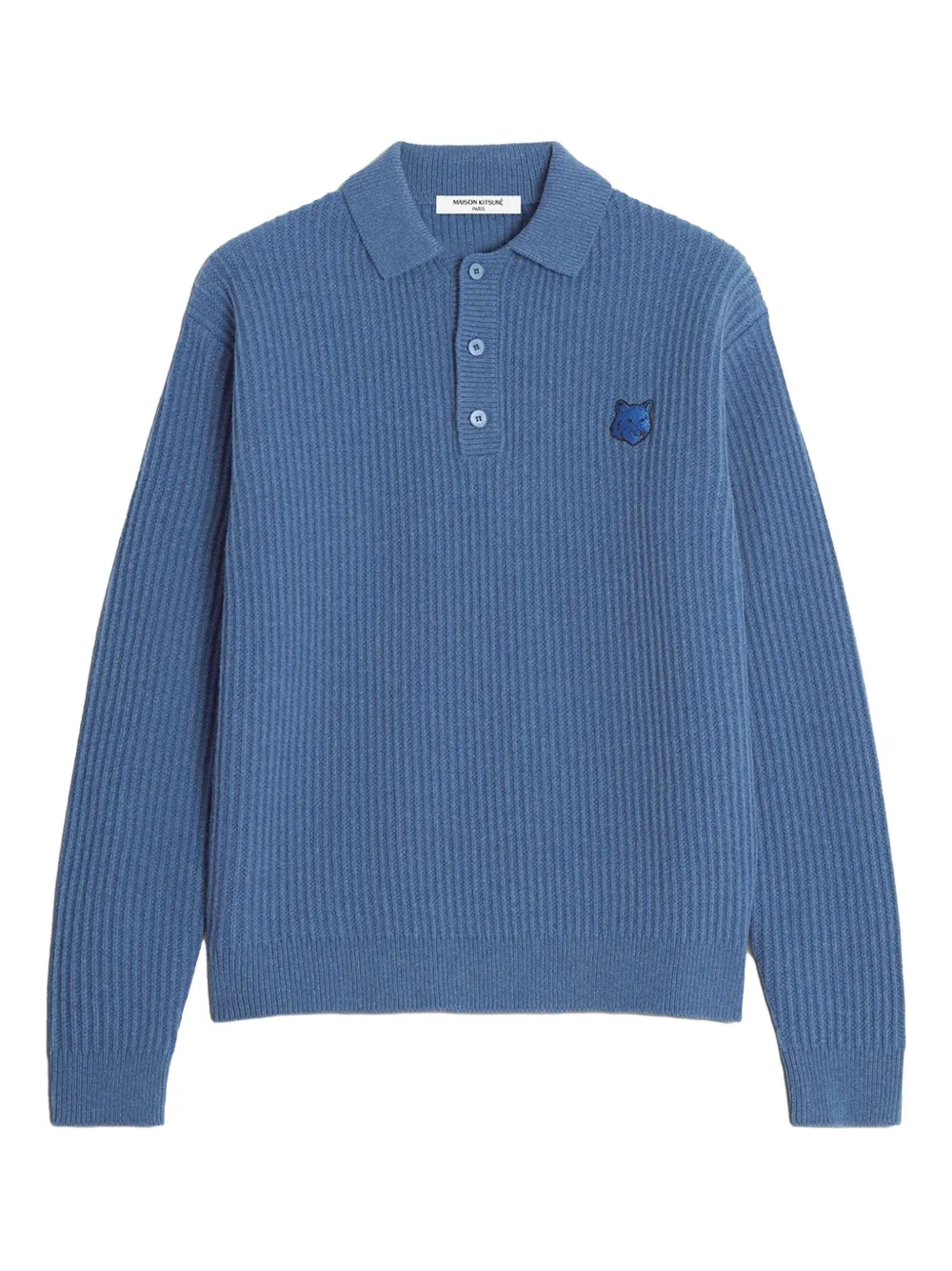 Maison Kitsuné Fox Head sweater | Blue | Image 1