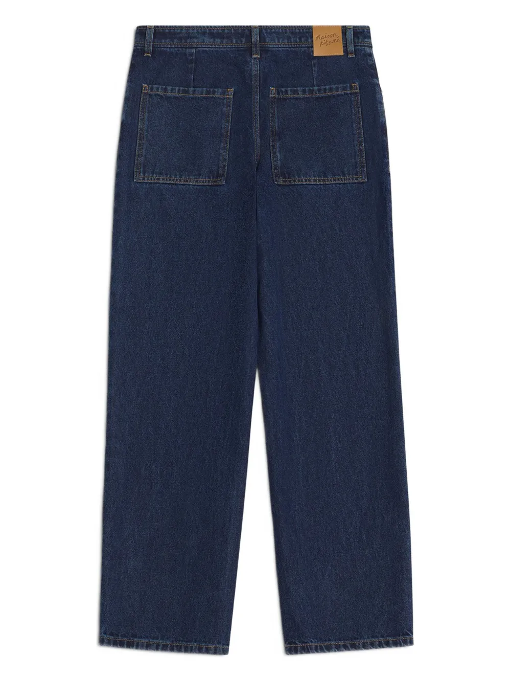 Maison Kitsuné Straight jeans Blauw