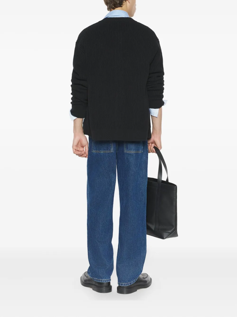 Maison Kitsuné Straight jeans Blauw