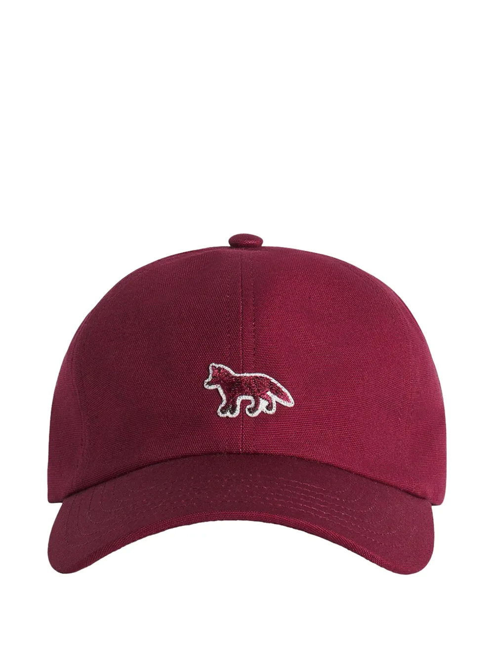 Maison Kitsuné Baby Fox cap | Red | Image 1