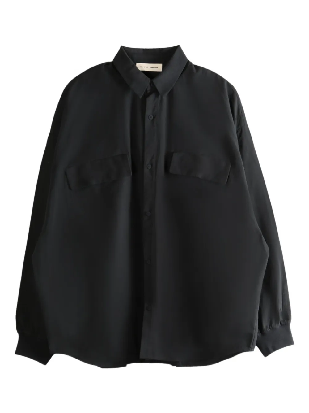 FEAR OF GOD ESSENTIALS camisa de algodón | negro | Image 1