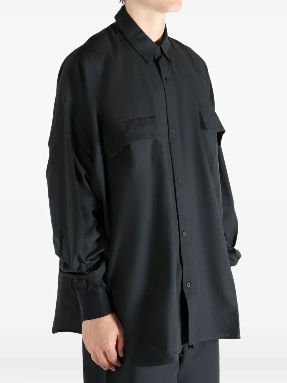 FEAR OF GOD ESSENTIALS Katoenen overhemd Zwart