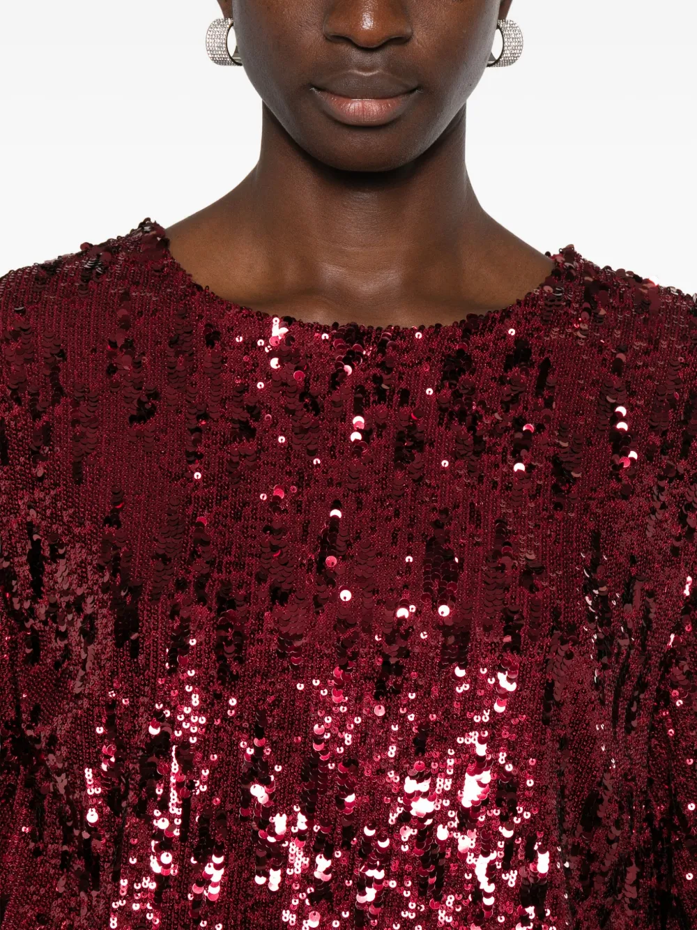Aniye By Sequined Blouse In Red