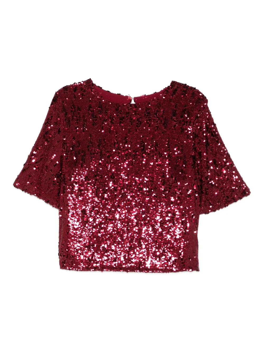 Aniye By sequined blouse | Red | Image 1