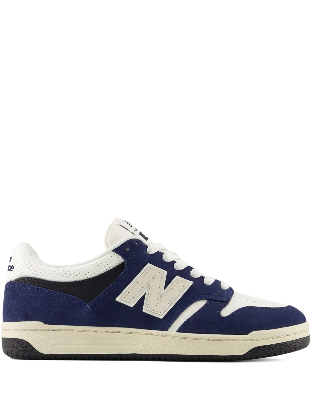 New Balance 480 suède leren sneakers Blauw