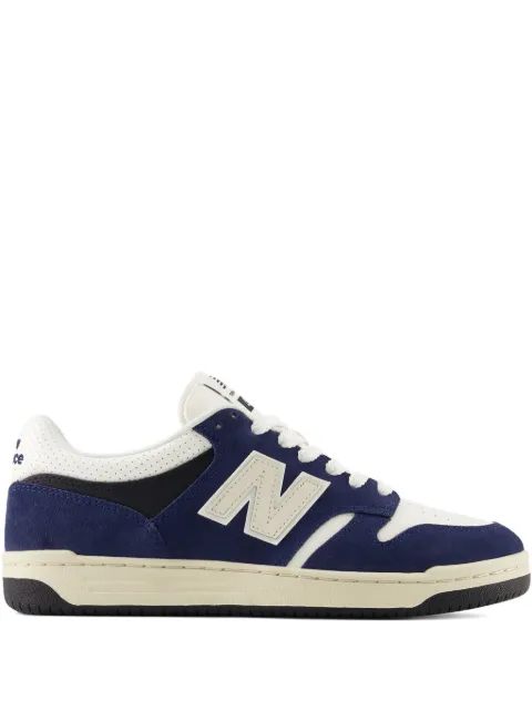 New Balance 480 leather suede trainers