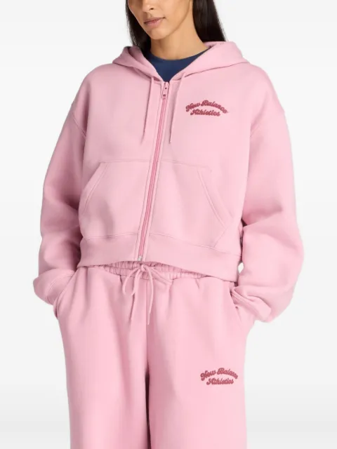 New Balance hoodie con cierre